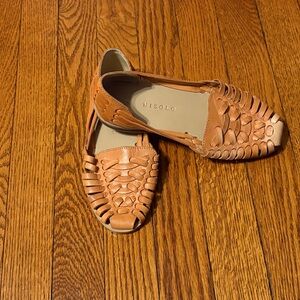 Nisola Leather Huarache Sandals